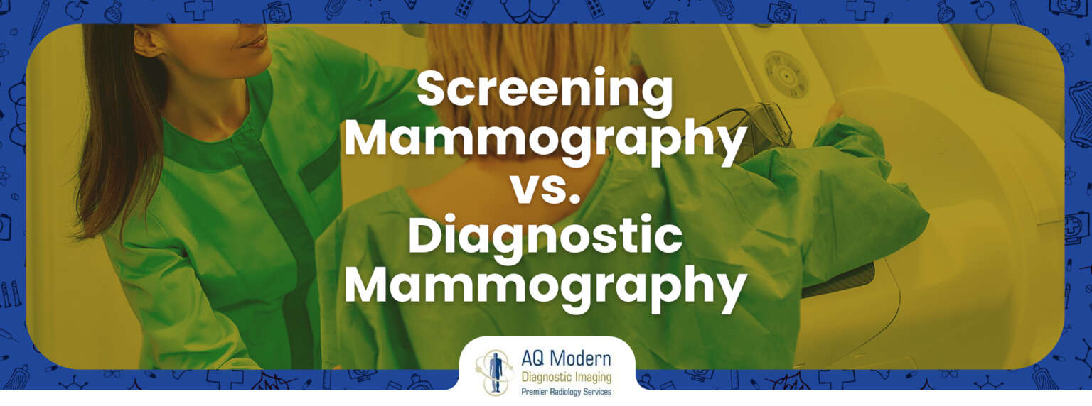 Screening Mammography Vs Diagnostic Mammography