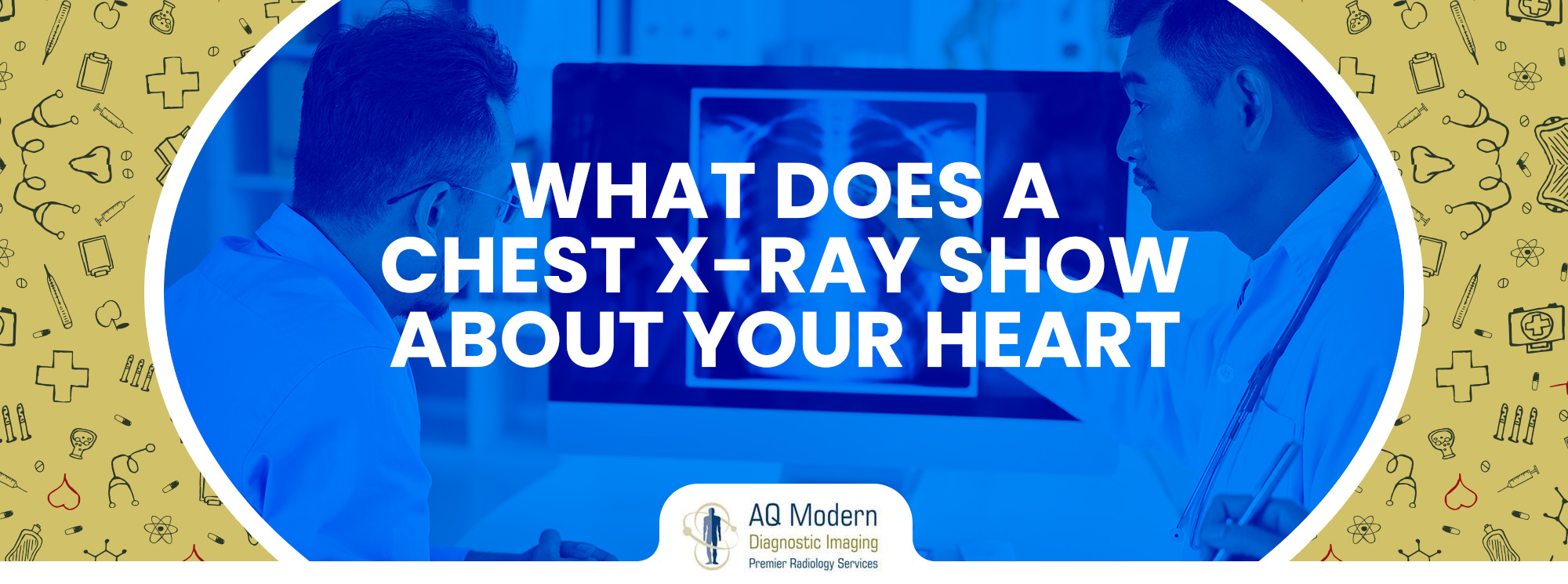 what does a chest x ray shows about heart