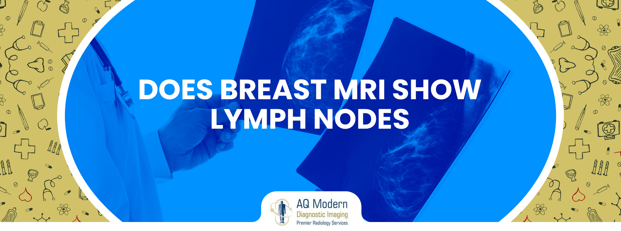 does breast mri shows lymph nodes