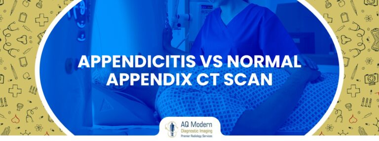 Appendicitis vs. Normal Appendix CT Scan - AQ Imaging Network